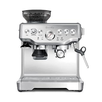 Breville BES870XL Barista Express Espresso Machine, Brushed Stainless Steel