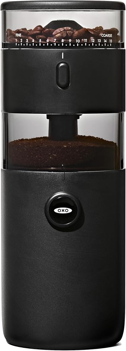 OXO Brew Compact Conical Burr Electric Coffee Bean Grinder