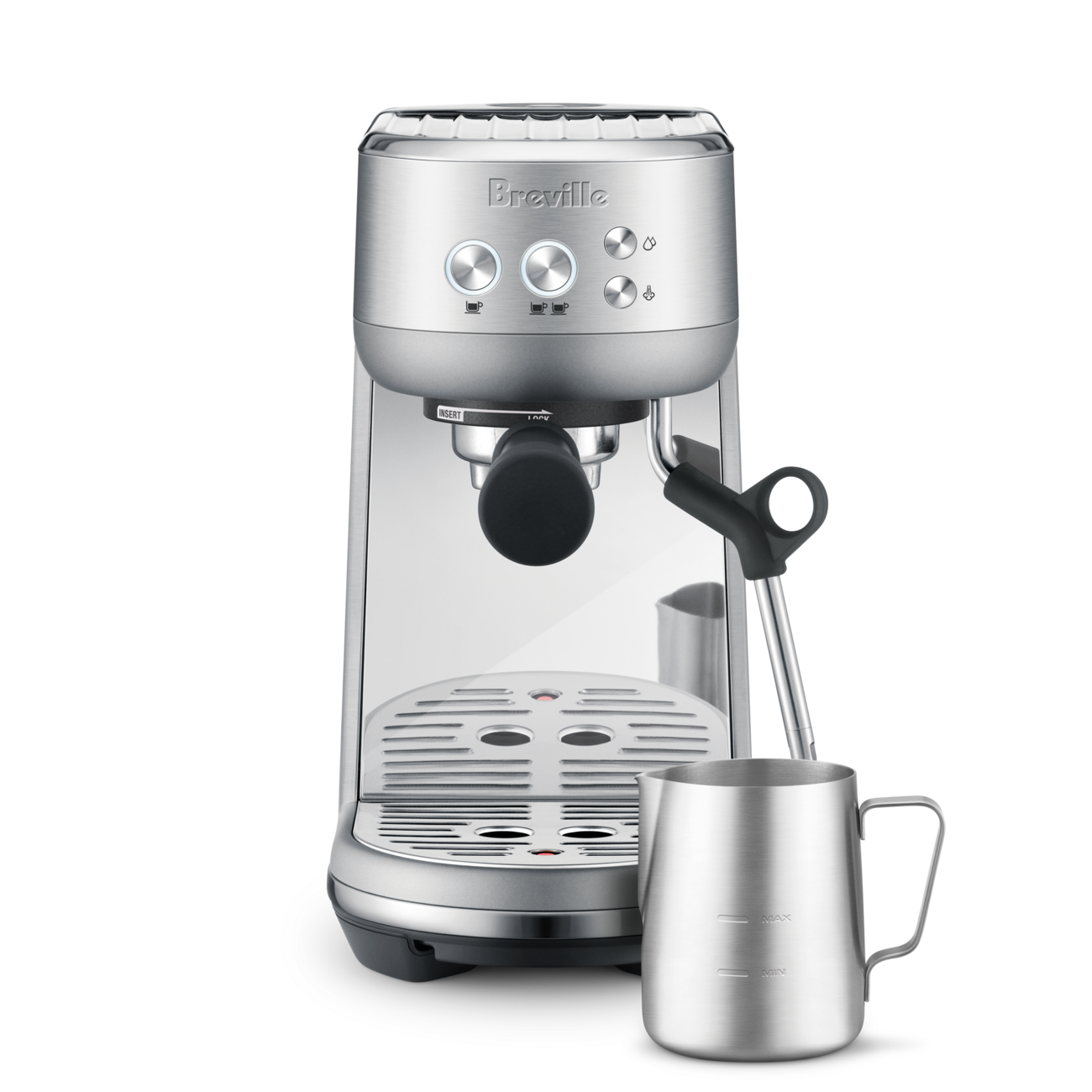 Breville Bambino espresso machine stainless steel